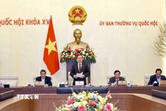 Chủ tịch Quốc hội Trần Thanh Mẫn phát biểu. (Ảnh: Doãn Tấn/TTXVN)