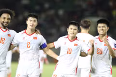 Việt Nam tiếp tục hy vọng dự Asian Cup 2027 sau trận thắng Lào. (Nguồn: VFF)