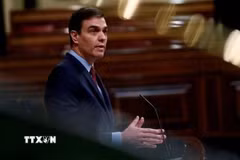 Thủ tướng Tây Ban Nha Pedro Sanchez. (Ảnh: THX/TTXVN)