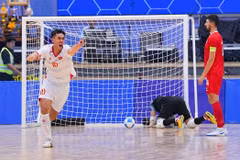 Đội tuyển Futsal Việt Nam gây bất ngờ trước Futsal Nga. (Nguồn: futsalThailand)