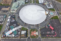 Trung tâm Triển lãm Quốc gia. (Ảnh: Quốc Khánh/TTXVN)