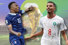 Pháp-Maroc quyết đấu tranh tấm vé đầu tiên vào bán kết World Cup 2026. (Ảnh: AFP/TTXVN)