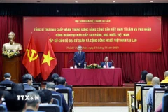 Tổng Bí thư Tô Lâm phát biểu. (Ảnh: Thống Nhất/TTXVN)