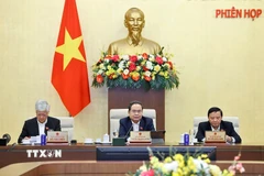 Chủ tịch Quốc hội Trần Thanh Mẫn phát biểu. (Ảnh: Doãn Tấn/TTXVN)