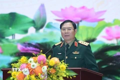 Đại tướng Nguyễn Tân Cương, Tổng Tham mưu trưởng, Thứ trưởng Bộ Quốc phòng. (Ảnh: Trọng Đức/TTXVN)