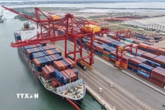 Kinh tế Việt Nam năm 2025 đạt kết quả rất tích cực. (Ảnh: Hoàng Hiếu/TTXVN)