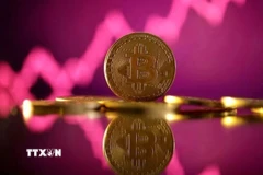 Đồng tiền điện tử Bitcoin. (Ảnh: Reuters/TTXVN)