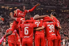 Liverpool ngược dòng vào tứ kết Champions League. (Nguồn: X)