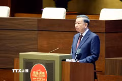Tổng Bí thư, Chủ tịch nước Tô Lâm phát biểu chỉ đạo tại Hội nghị quán triệt Nghị quyết trung ương 3, khóa XIV. (Ảnh: Thống Nhất/TTXVN)