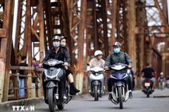 Khu vực Hà Nội không mưa, đêm và sáng trời rét. (Nguồn: TTXVN)