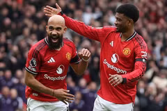 M.U thắng trận thứ tư liên tiếp ở Premier League.