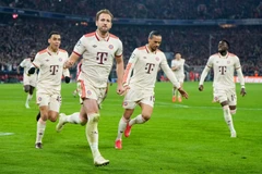 Bayern Munich giành ưu thế lớn với chiến thắng cách biệt 3-0 trước Leverkusen. (Nguồn: Getty Images)