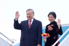 Tổng Bí thư Tô Lâm và Phu nhân rời Thủ đô Helsinki, kết thúc tốt đẹp chuyến thăm chính thức Cộng hòa Phần Lan. (Ảnh: Thống Nhất/TTXVN)