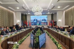 Phiên họp lần thứ 38 của Liên hiệp các Viện Hàn lâm Khoa học thế giới (IAAS). (Ảnh: Tâm Hằng/TTXVN)