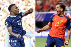 Pháp đối đầu Tây Ban Nha tranh vé chung kết World Cup 2026. (Ảnh: AFP/TTXVN)