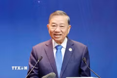 Tổng Bí thư, Chủ tịch nước Tô Lâm phát biểu chỉ đạo Đại hội XIV Công đoàn Việt Nam. (Ảnh: Thống Nhất/TTXVN)
