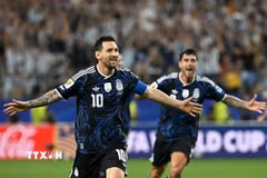 Argentina sẽ gặp tân binh Cape Verde ở vòng 32 đội World Cup 2026. (Ảnh: AFP/TTXVN)