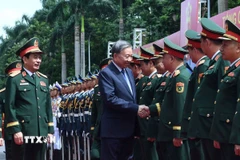 Toàn cảnh Đại hội Thi đua Quyết thắng toàn quân lần thứ XI