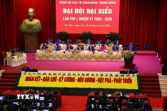 Phiên trù bị Đại hội đại biểu Đảng bộ các cơ quan Đảng Trung ương lần thứ nhất, nhiệm kỳ 2025-2030. )Ảnh: Văn Điệp/TTXVN)