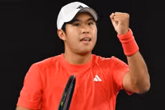 Learner Tien tạo nên địa chấn tại Australian Open 2025. (Nguồn: Getty Images)