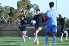 Tuyển nữ Việt Nam sẵn sàng cho giải châu Á 2026. (Nguồn: VFF)