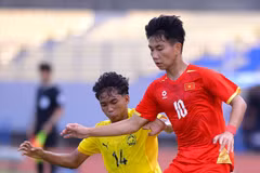U17 Việt Nam tái ngộ U17 Malaysia ở chung kết. (Nguồn: FAM)
