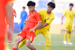 U17 Việt Nam quyết thắng U17 Malaysia để giành chức vô địch. (Nguồn: FAM)