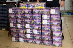 Tang vật của vụ án. (Ảnh: TTXVN phát)