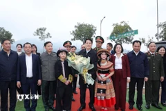 Chủ tịch nước Lương Cường dự Lễ phát động “Tết trồng cây đời đời nhớ ơn Bác Hồ.” (Ảnh: Lâm Khánh/TTXVN)