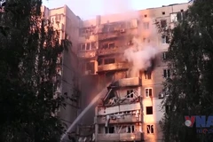 Nga tập kích lớn chưa từng có vào Ukraine, trúng tòa nhà chính phủ