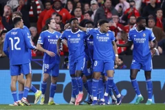 Real Madrid giành lợi thế trước Benfica. (Nguồn: AFP)