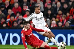 Real Madrid sẽ đại chiến Liverpool ở Anfield. (Nguồn: Getty Images)
