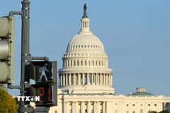 Tòa nhà Quốc hội Mỹ tại Washington, D.C. (Ảnh: THX/TTXVN)