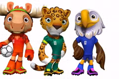 Linh vật World Cup 2026. (Nguồn: FIFA)
