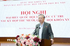 Tổng Bí thư Tô Lâm phát biểu. (Ảnh: Thống Nhất/TTXVN)