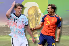 Tây Ban Nha và Bỉ tranh vé vào bán kết World Cup 2026. (Ảnh: AFP/TTXVN)