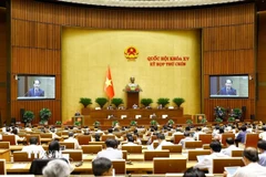 Quang cảnh phiên họp. (Ảnh: Doãn Tấn/TTXVN)