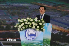 Phó Thủ tướng Chính phủ Mai Văn Chính phát biểu tại buổi lễ. (Ảnh: Văn Hướng/TTXVN)