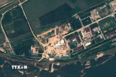 Tổ hợp hạt nhân Yongbyon của Triều Tiên. (Ảnh: AFP/TTXVN)