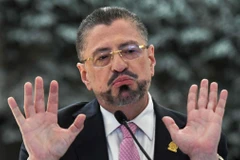 Tổng thống Costa Rica Rodrigo Chaves. (Nguồn: AFP)