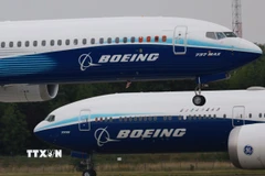 Máy bay của hãng Boeing. (Ảnh: THX/TTXVN)