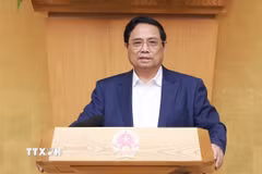 Thủ tướng Chính phủ Phạm Minh Chính làm Trưởng Ban Chỉ đạo. (Ảnh: Dương Giang/TTXVN)