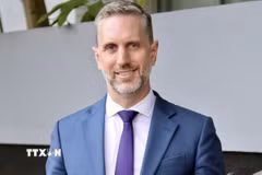 Ông Matt Jackson, Trưởng Đại diện của Quỹ Dân số Liên hợp quốc (UNFPA) tại Việt Nam. (Ảnh: Việt Đức/TTXVN)