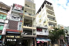 Phòng khám Đa khoa Thành Long (287 Nguyễn Huệ), nơi bác sỹ Cao Minh Trung chỉ định bệnh nhân đến thực hiện các kỹ thuật chụp, chiếu. (Ảnh: Quang Thái/ TTXVN)