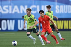 U17 Việt Nam đối đầu U17 Australia với quyết tâm chiến thắng. (Nguồn: VFF)