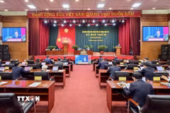 Quang cảnh Kỳ họp. (Ảnh: Minh Huệ/TTXVN)