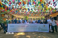 Lào đẩy mạnh quảng bá du lịch. (Ảnh: TTXVN phát)