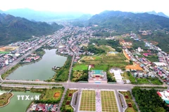 Diện mạo vùng biên viễn Lai Châu đã có nhiều đổi thay lớn. (Ảnh: Việt Dũng/TTXVN)