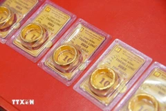 Vàng rồng Thăng Long. (Ảnh: TTXVN)