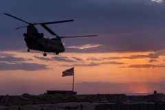 Trực thăng CH-47F Chinook. (Nguồn: Getty Images)